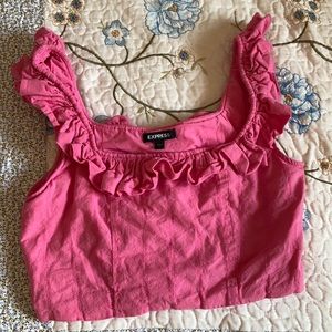 Express pink top